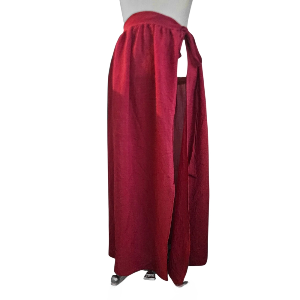 AI'MAGE Red Tie Sarong Coverup | SZ S
